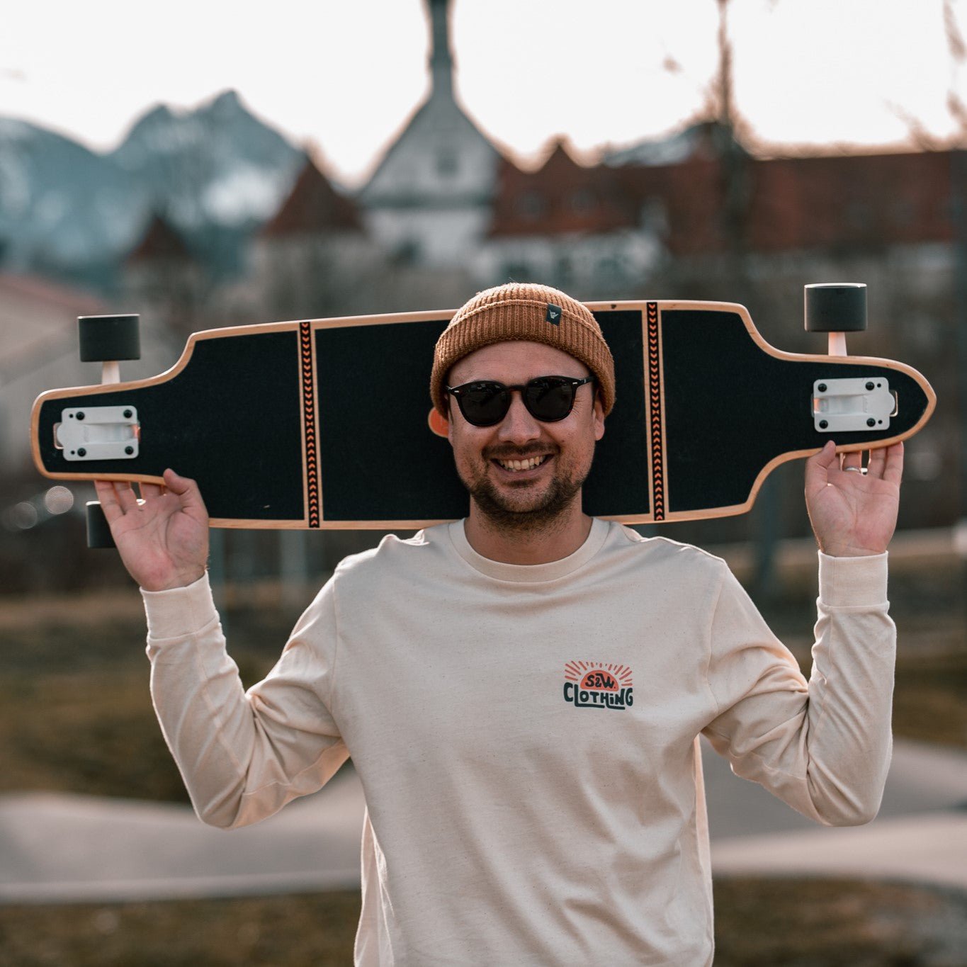 Organic "Free Your Mind" Long Sleeve Tee