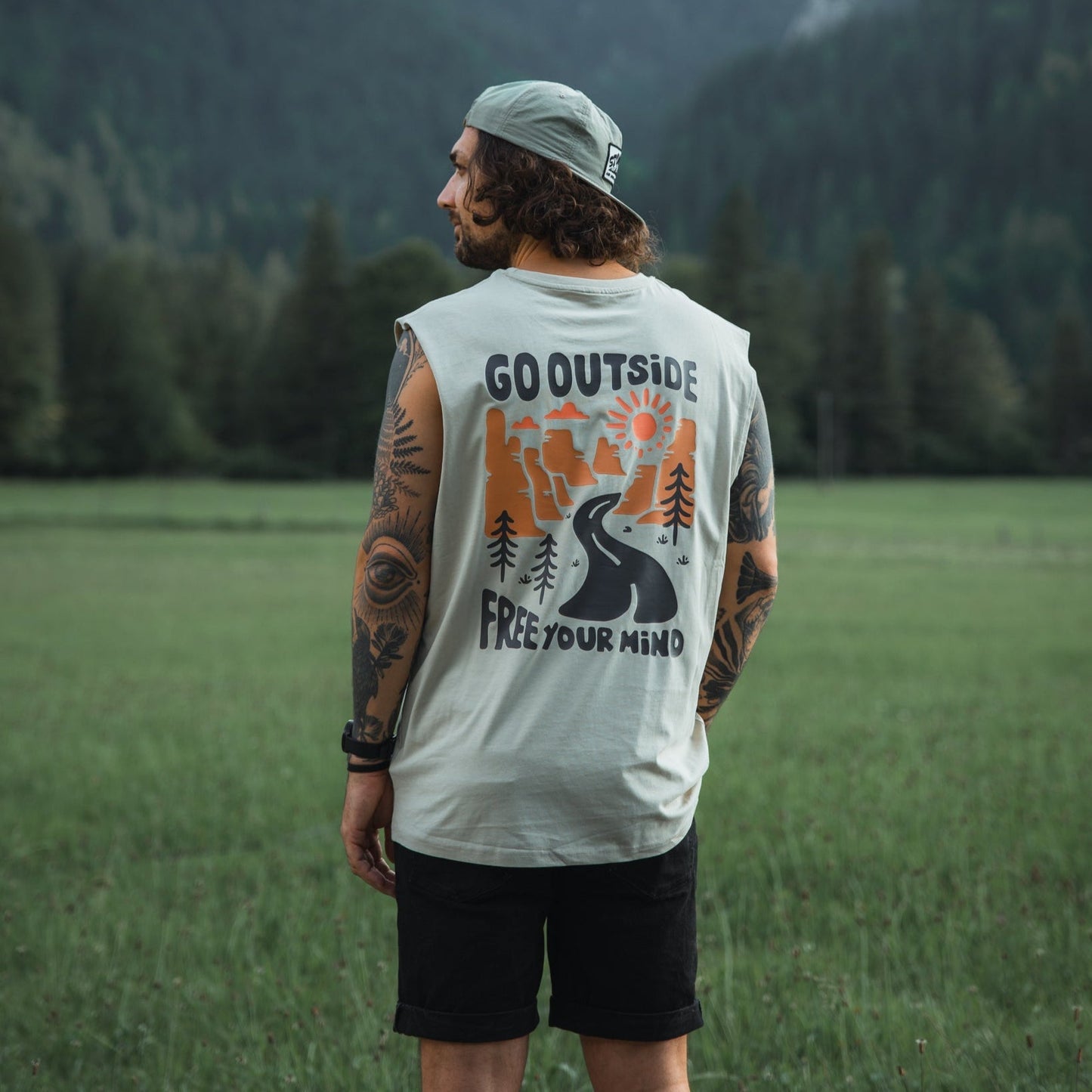 Organic "Free Your Mind" Tank Top