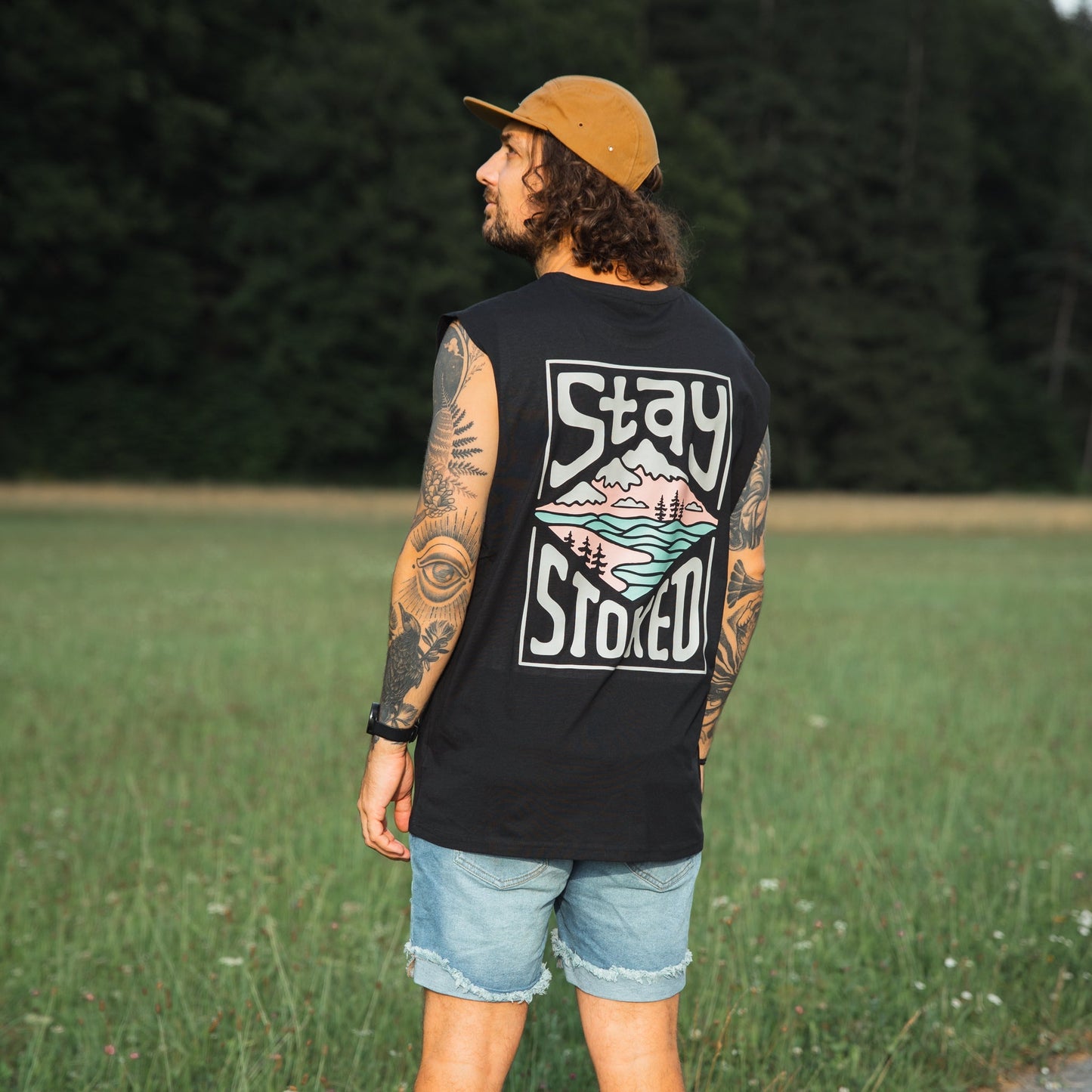 Organic "Stay Stoked Vol.02" Tank Top