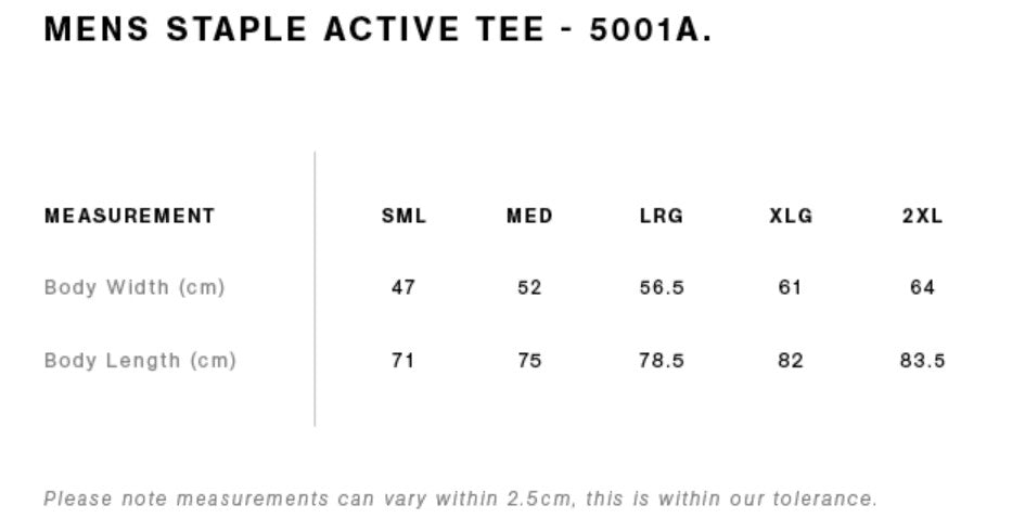 Recycled "Active" Tee in Graphite