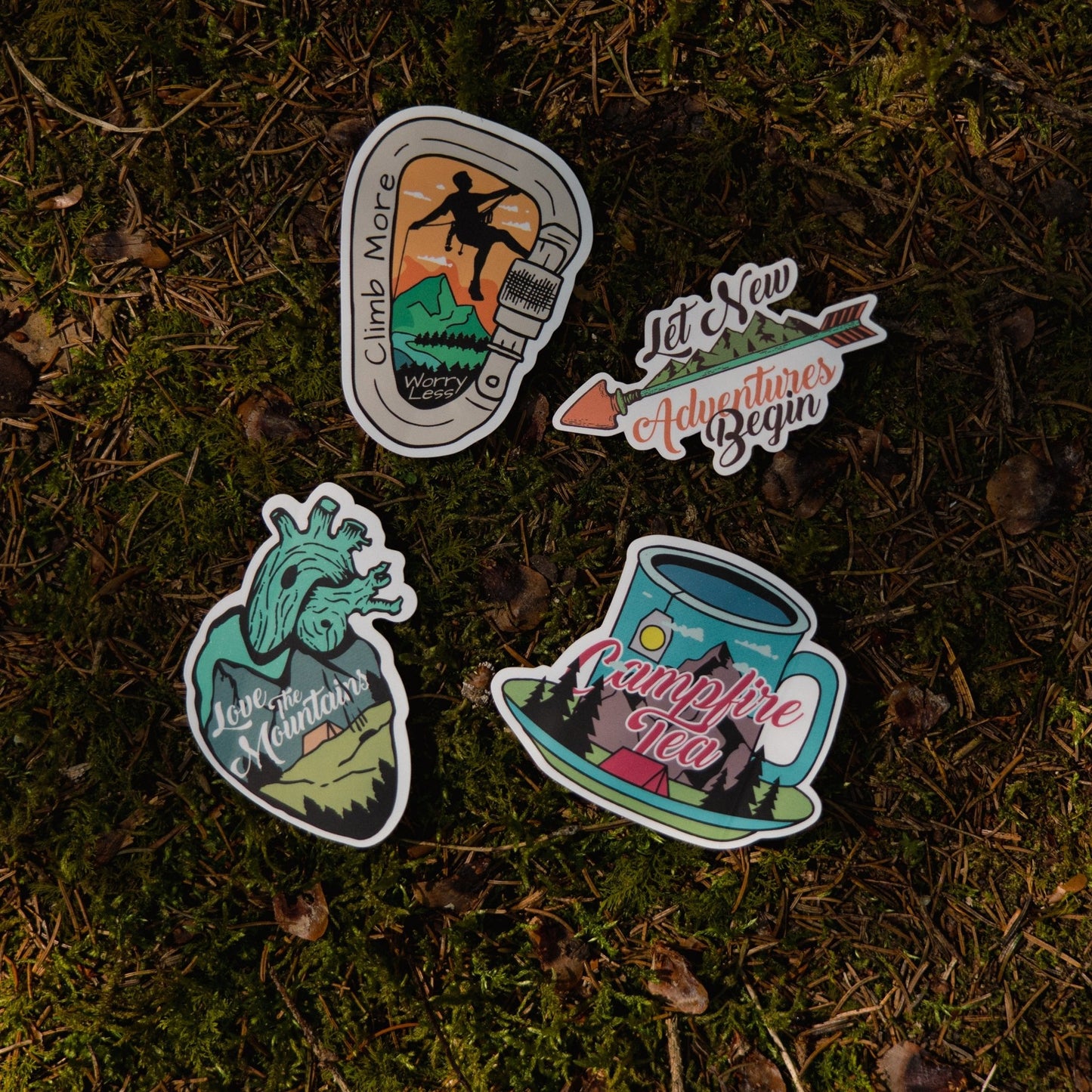 "Roam Free" Sticker Pack