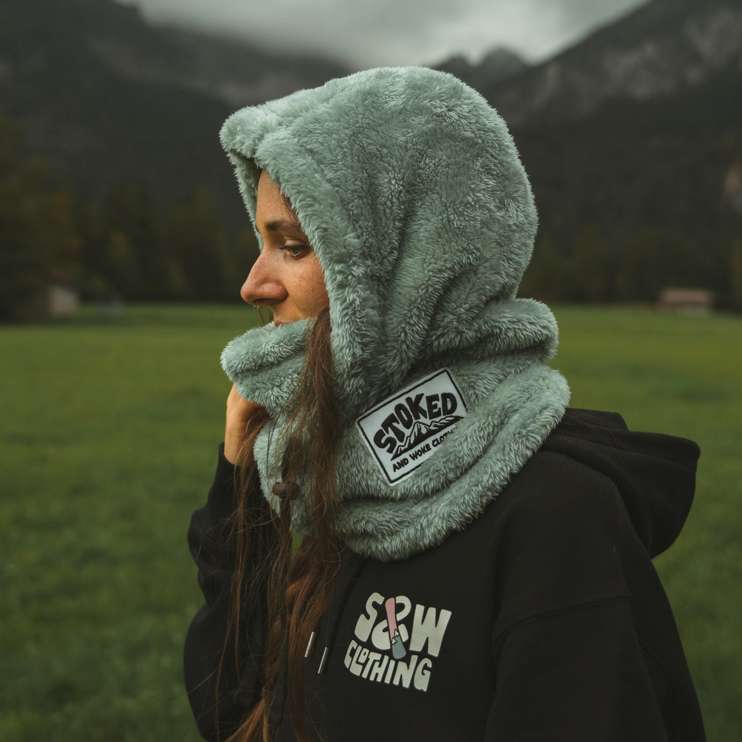 Shred Hood - Pastel Green