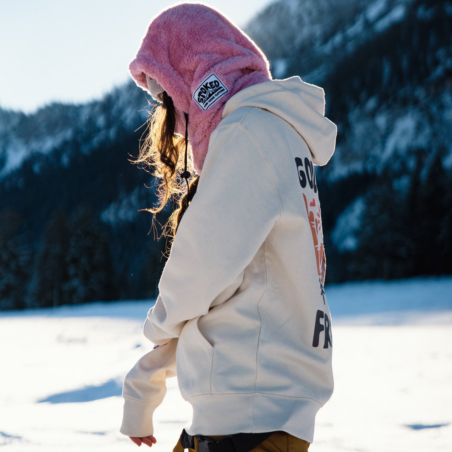 Shred Hood - Pastel Pink