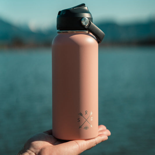 1L "Roamer" Water Bottle - Sunset Glow