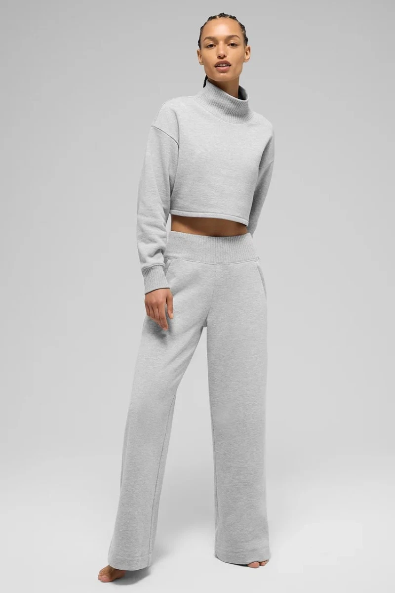 Wide Leg Sweatpant Suit Accolade Sets