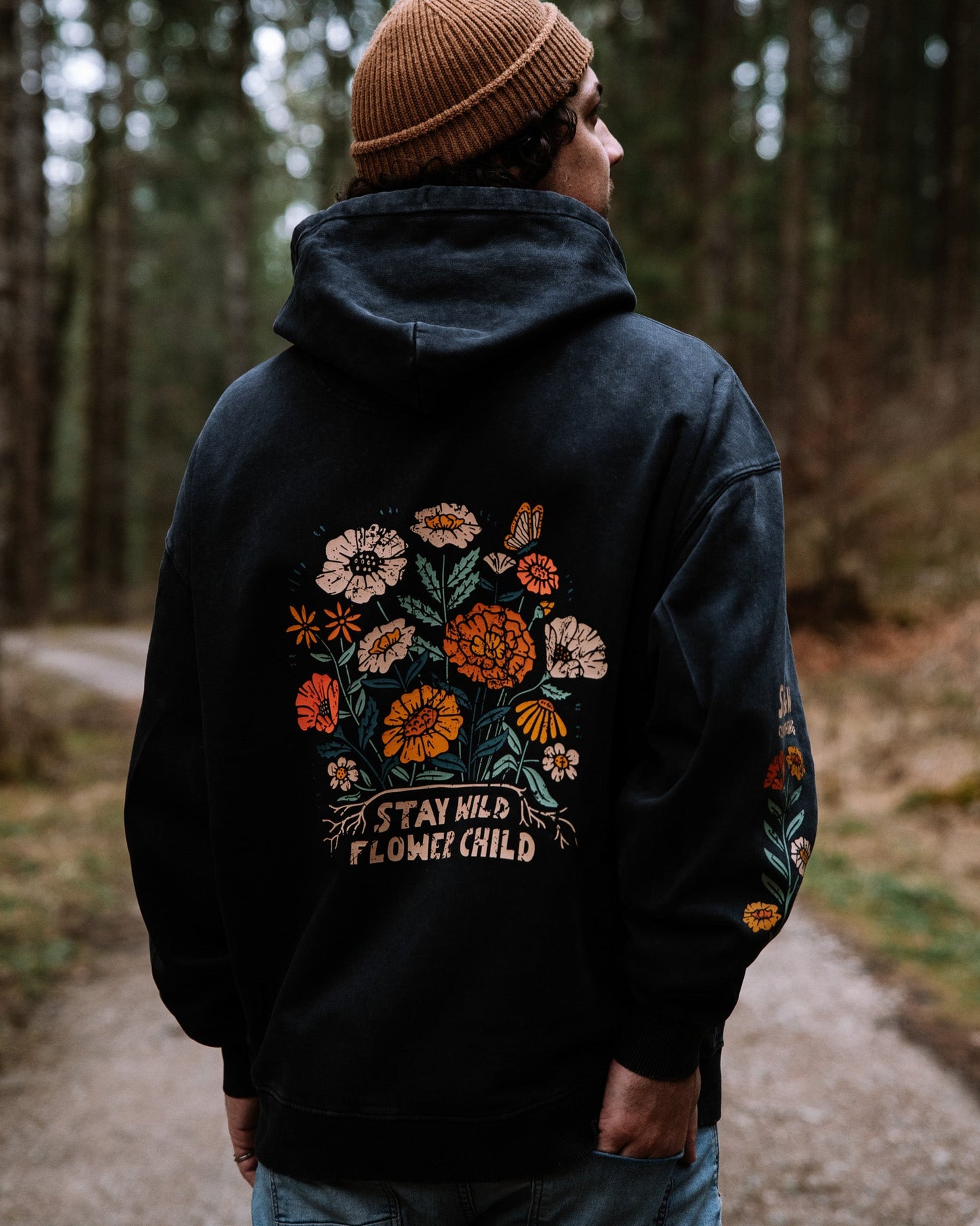 Limited Edition "Stay Wild Flower Child" Hoodie