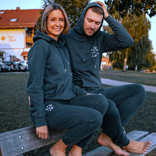 "Chiller" Two Piece Set - Dark Grey