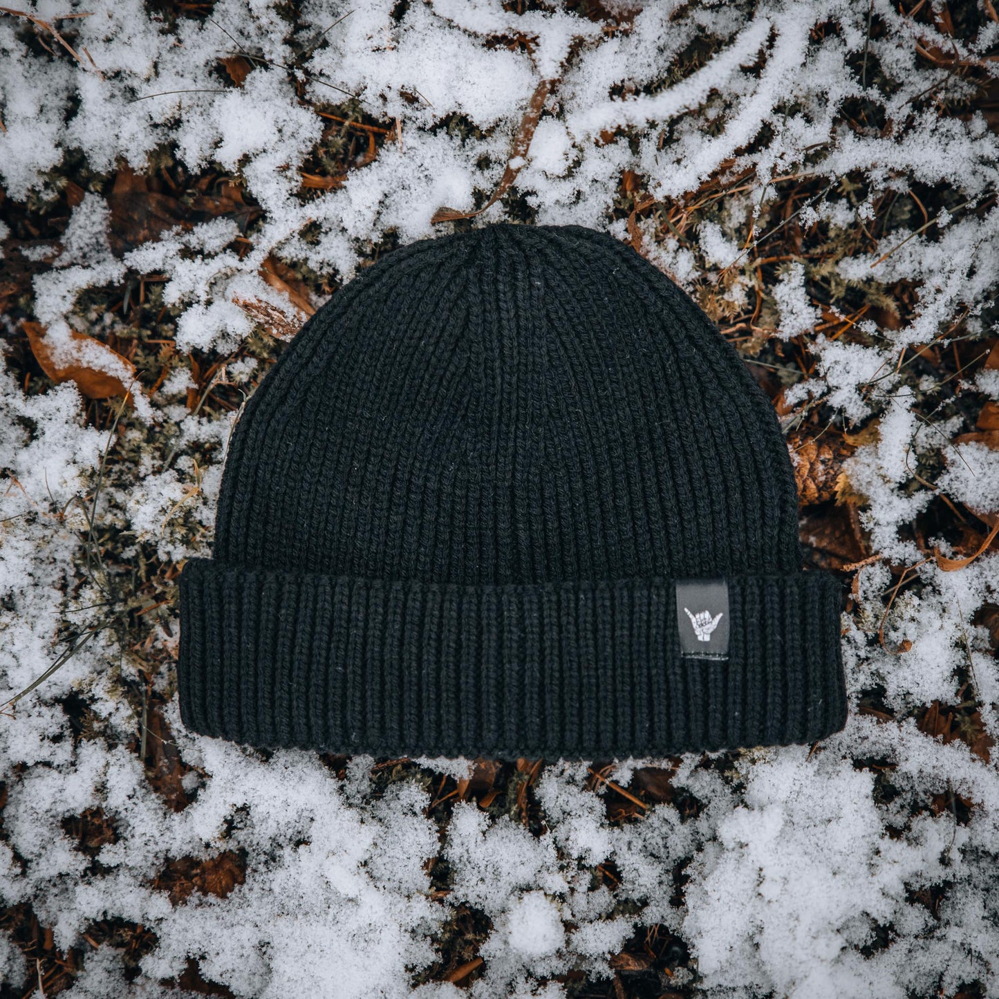 Fisherman Beanie - Black
