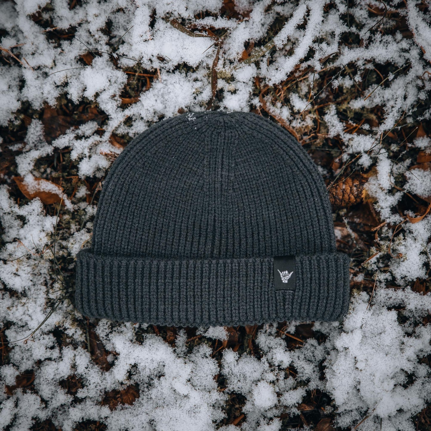 Fisherman Beanie - Graphite Grey