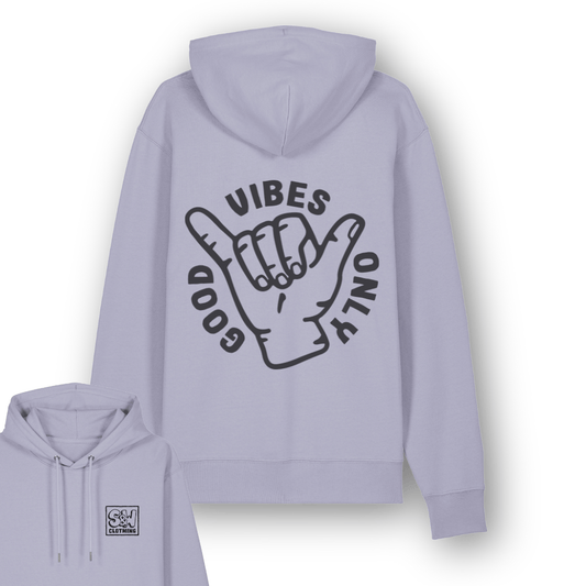 Lavender "Good Vibes" Hoodie