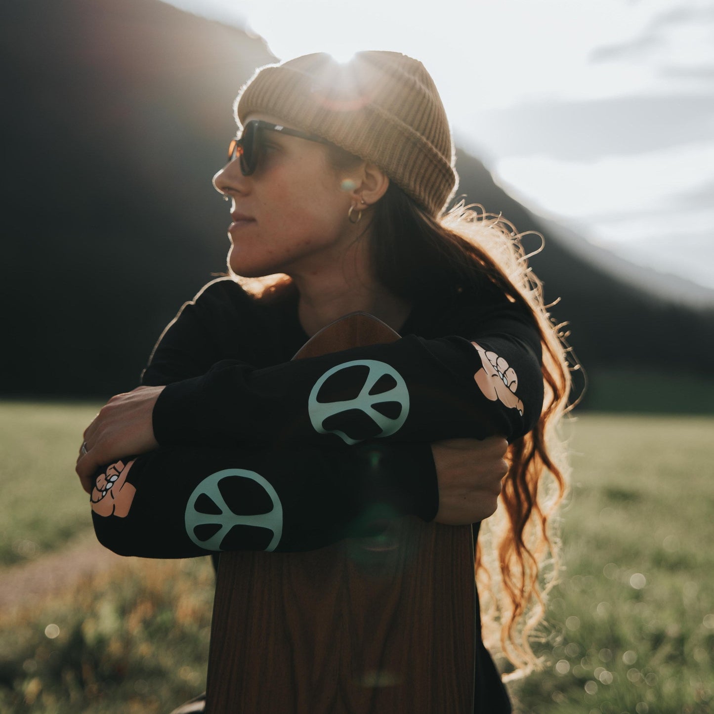 Organic "Enjoy the Trip" Long Sleeve Tee