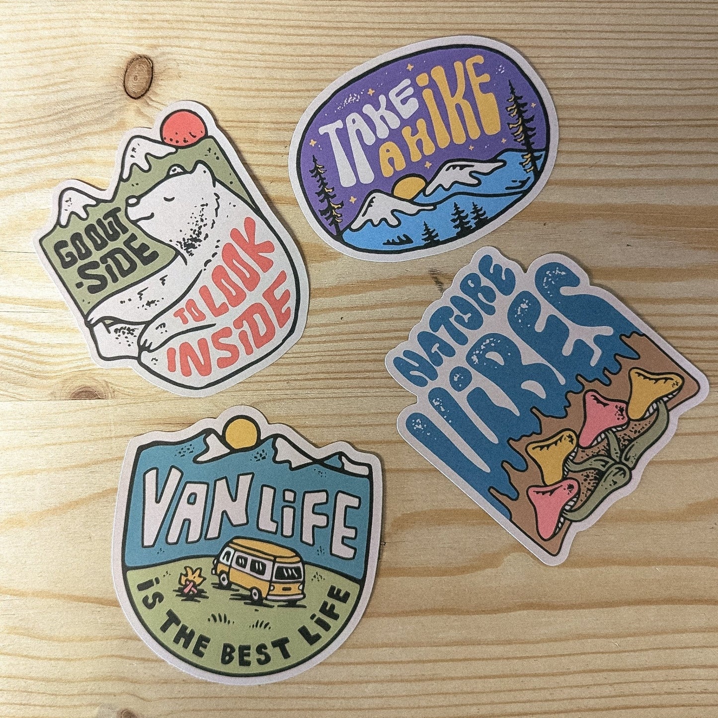 NatureNomad Sticker Pack