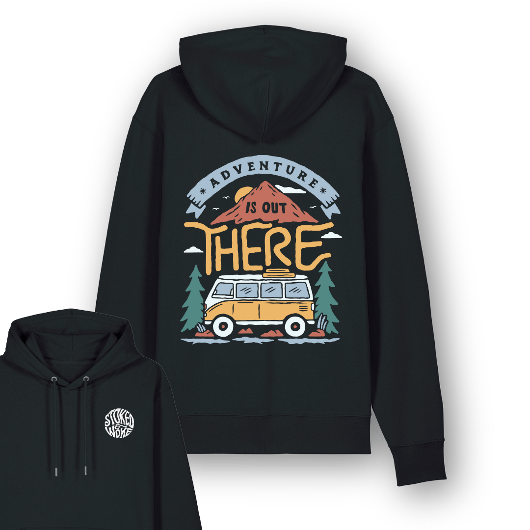 Organic "Adventure is out There" Hoodie