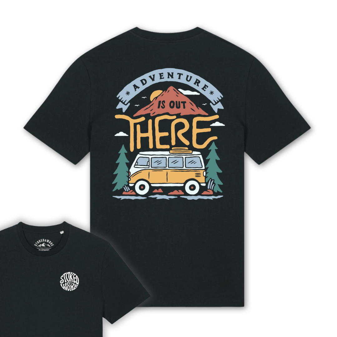Organic "Adventure is out There" Tee