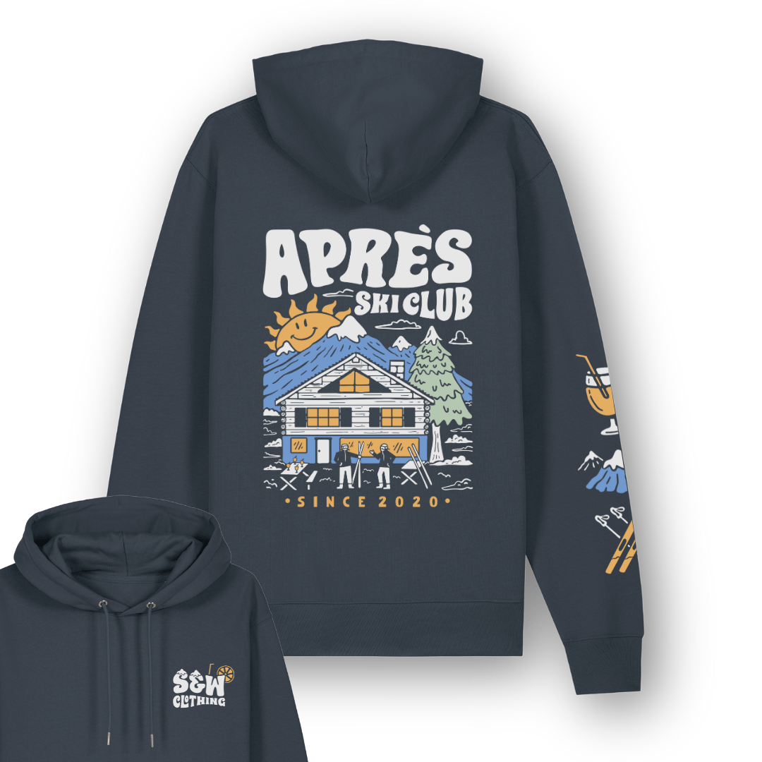 Organic "Aprés Ski Club" Hoodie