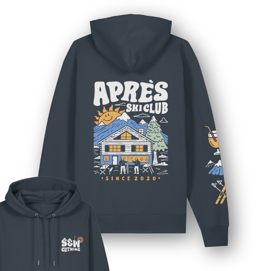 Organic "Aprés Ski Club" Hoodie