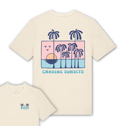 Organic "Chasing Sunsets" Tee