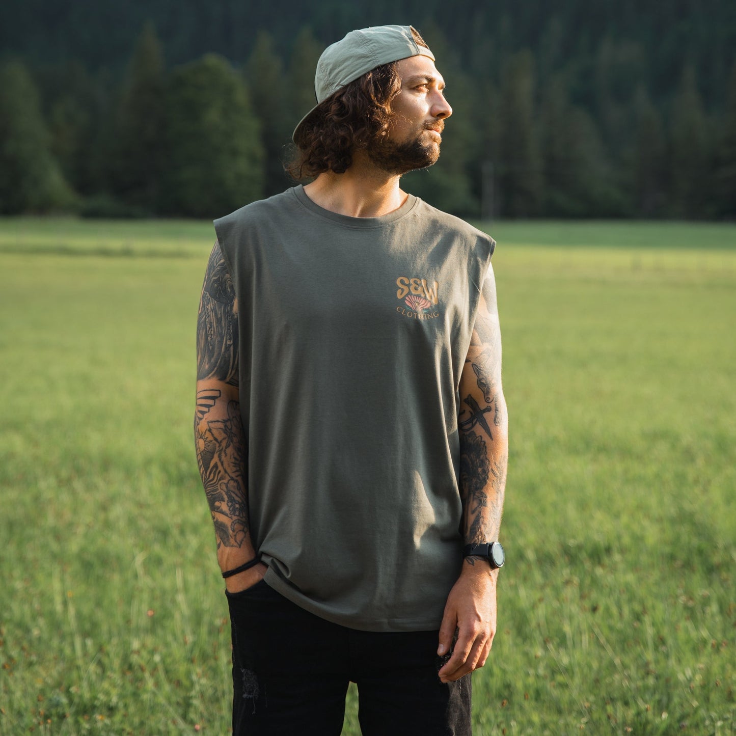 Organic "Chill Out" Tank Top