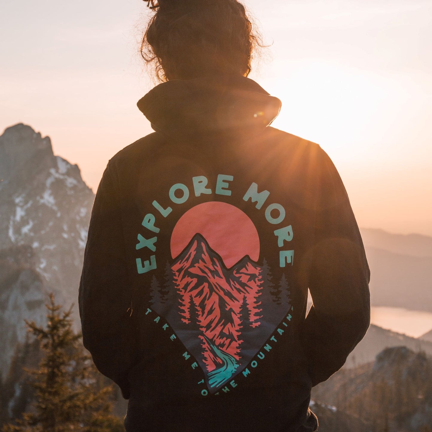 Organic "Explore More" Hoodie