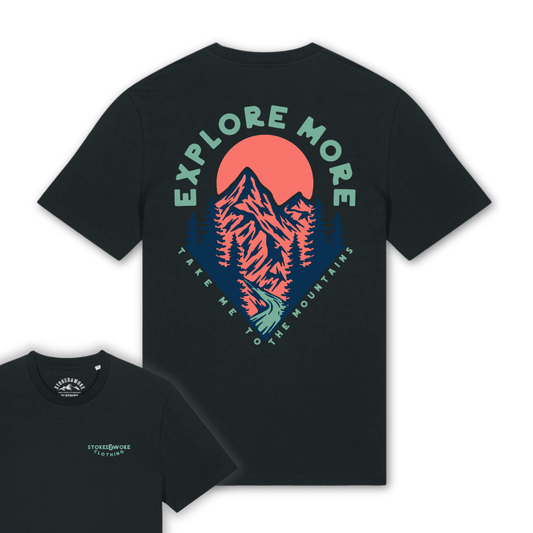 Organic "Explore More" Tee