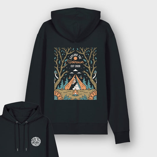 Organic "Explore The Unknown" Hoodie