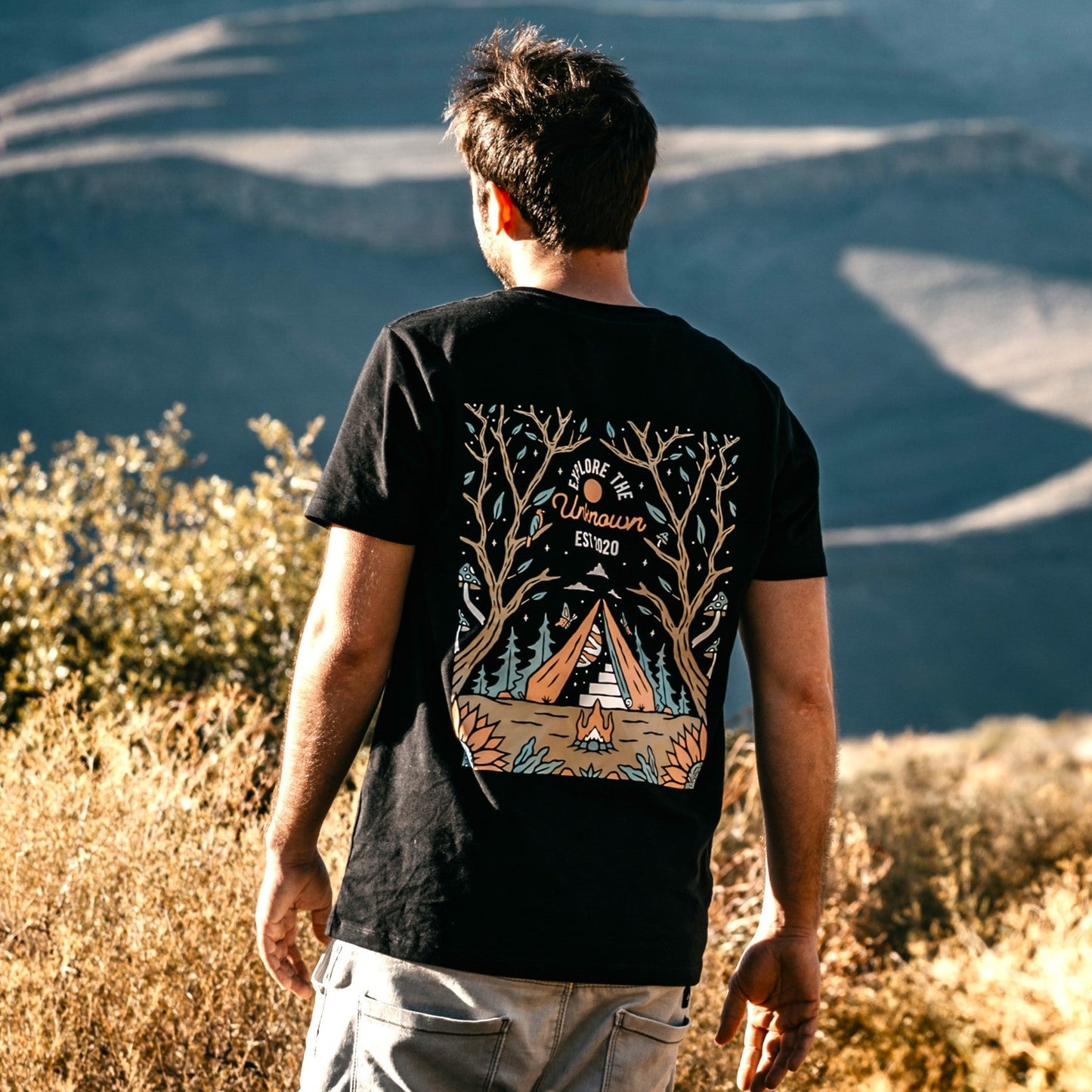 Organic "Explore the Unknown" Tee