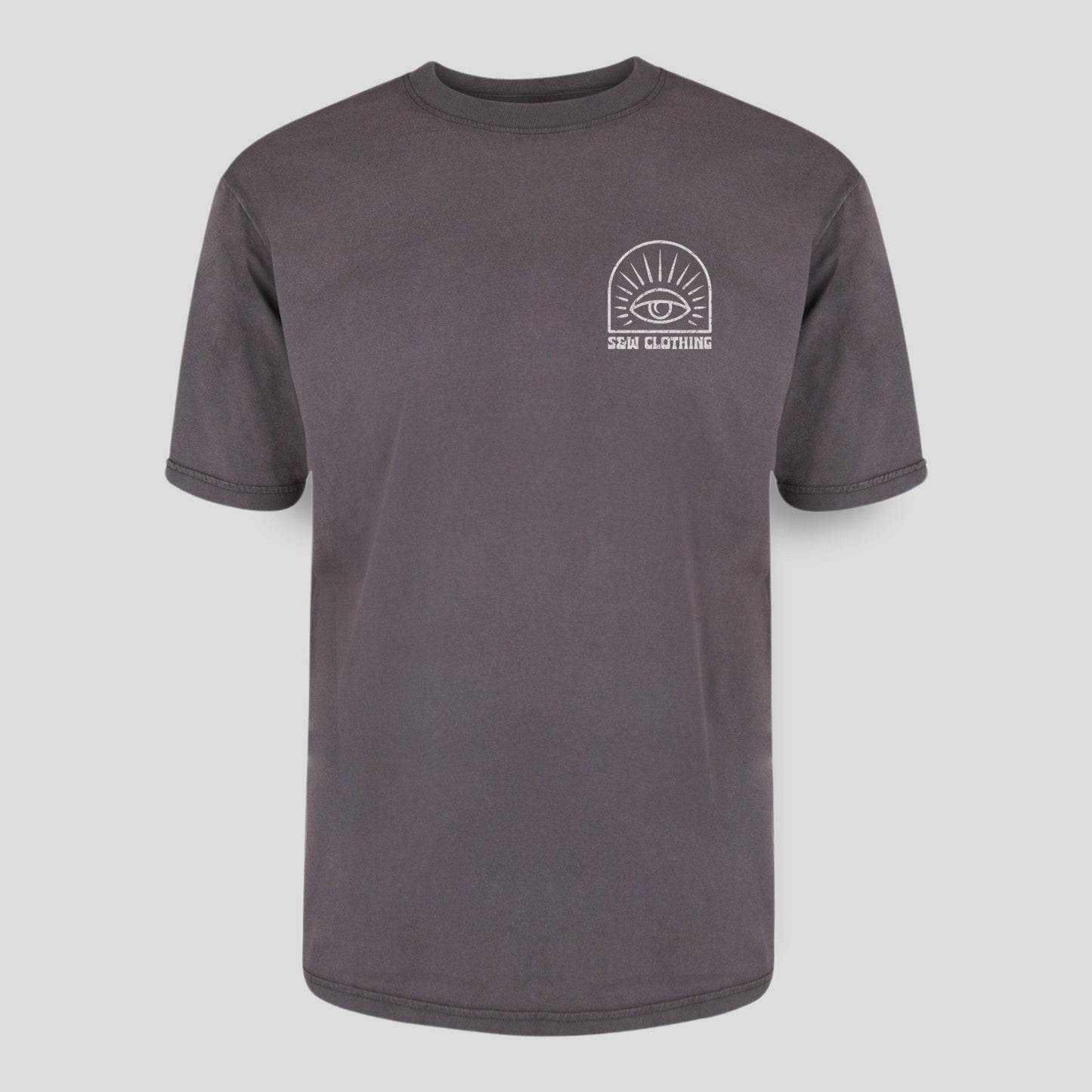 Over-sized "Eye" Stone-wash Tee