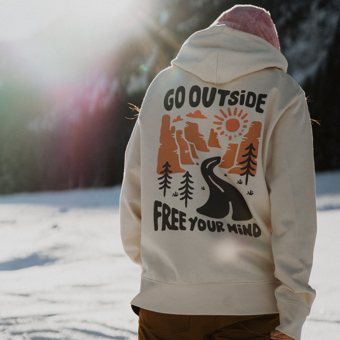 Organic "Free Your Mind" Hoodie