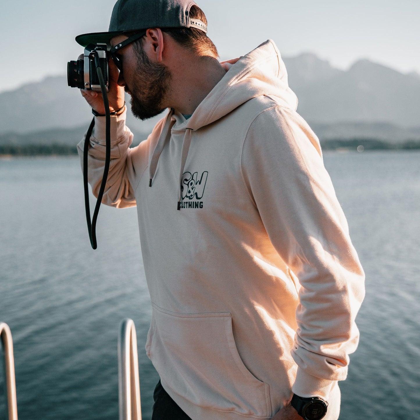 Organic "Good Vibes" Hoodie