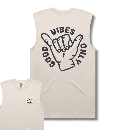 Organic "Good Vibes" Tank Top