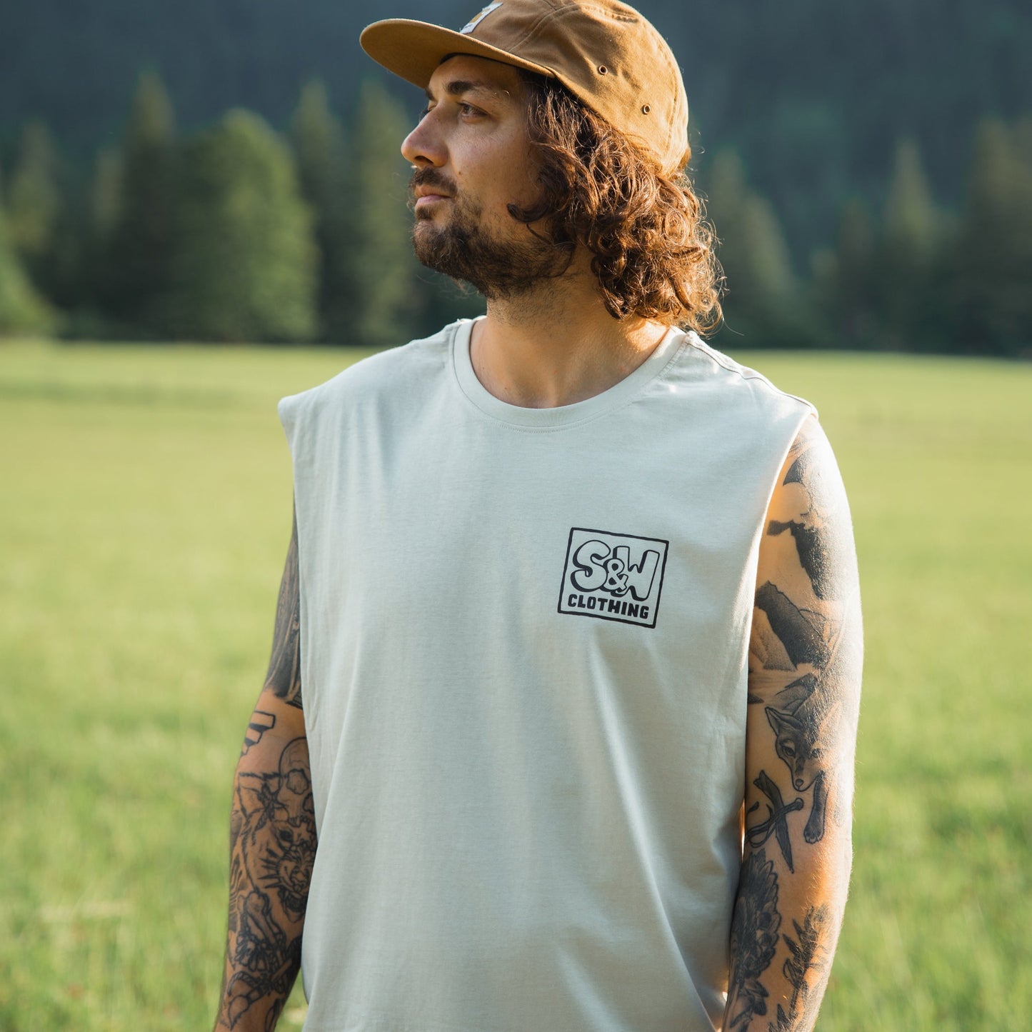 Organic "Good Vibes" Tank Top