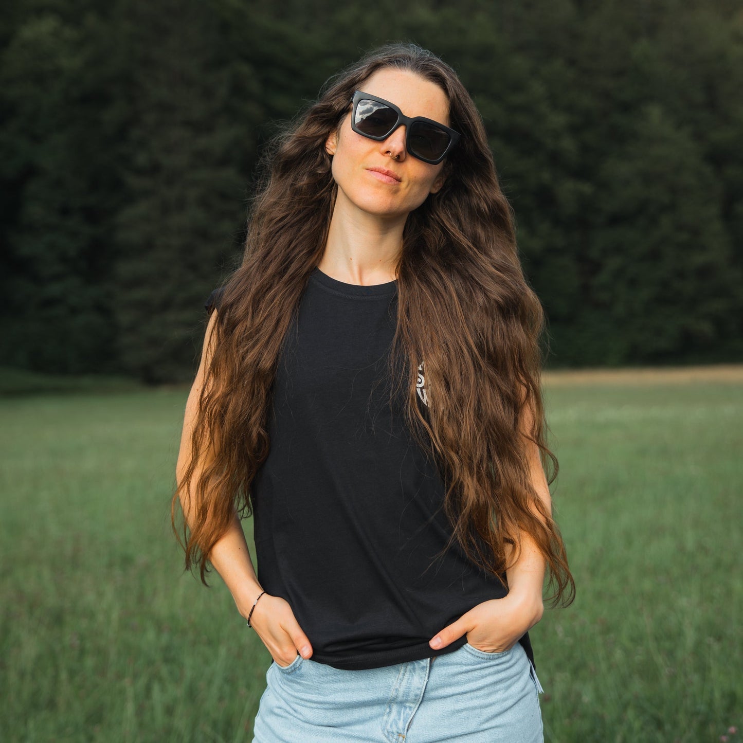 Organic "Let's Get Lost" Tank Top