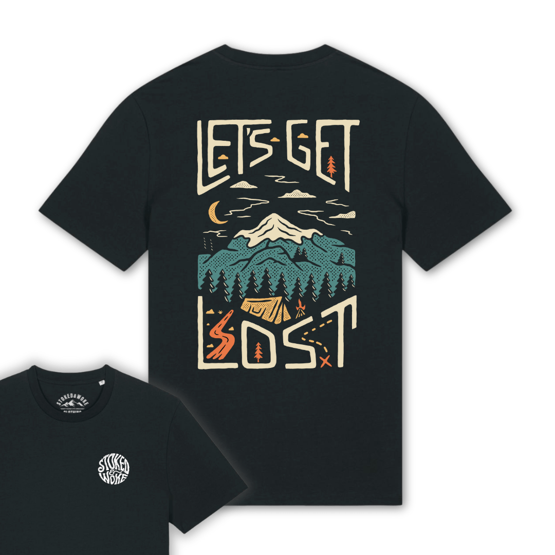 Organic "Let's Get Lost" Tee