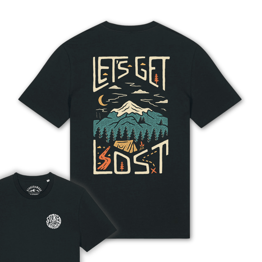 Organic "Let's Get Lost" Tee