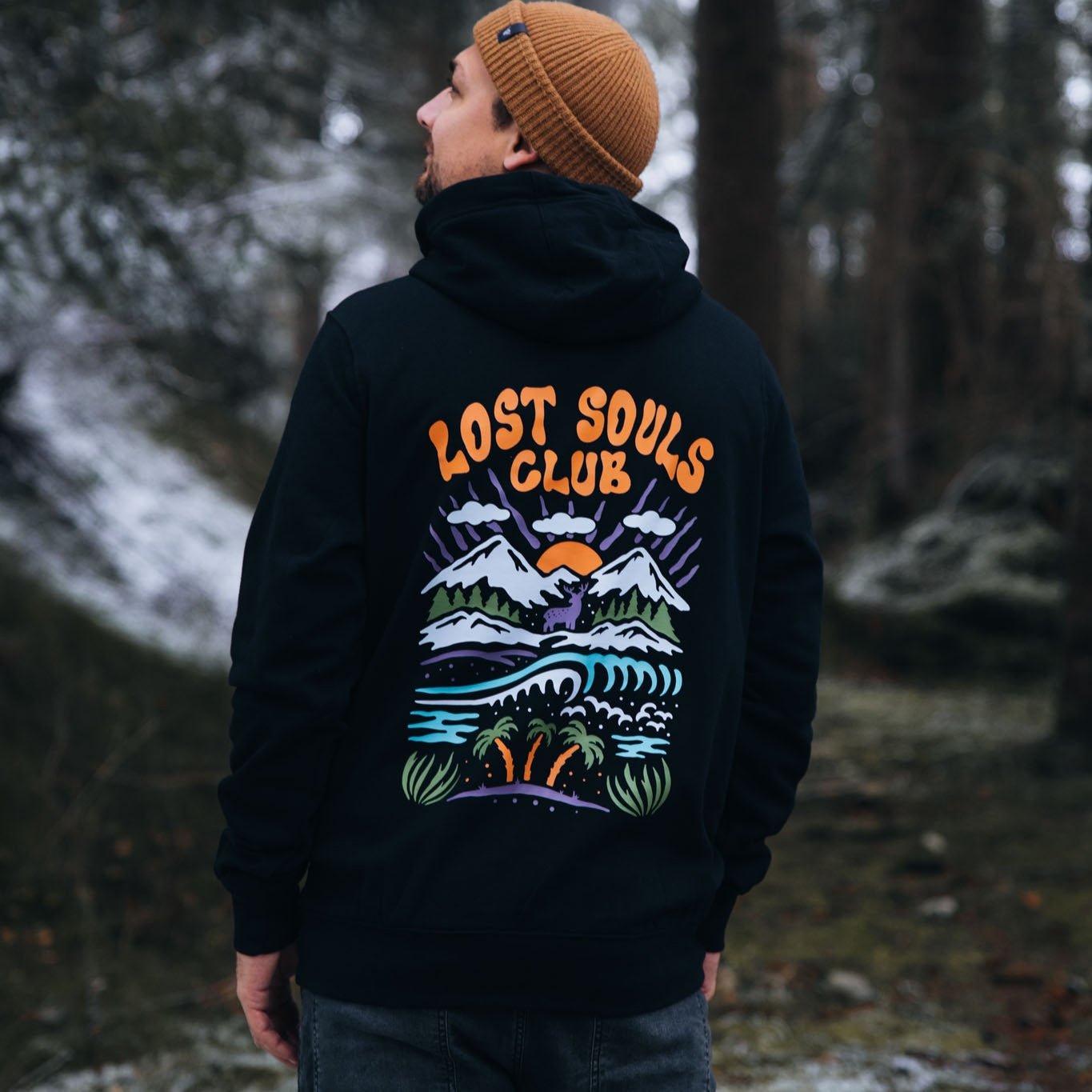 Organic "Lost Souls Club" Hoodie