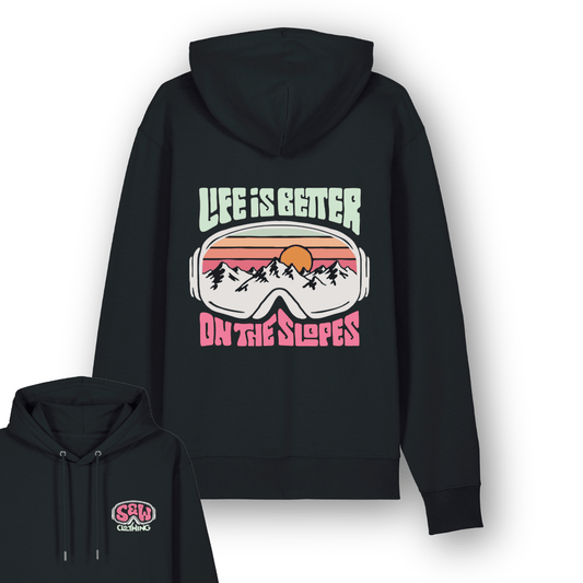 Organic "On The Slopes" Hoodie