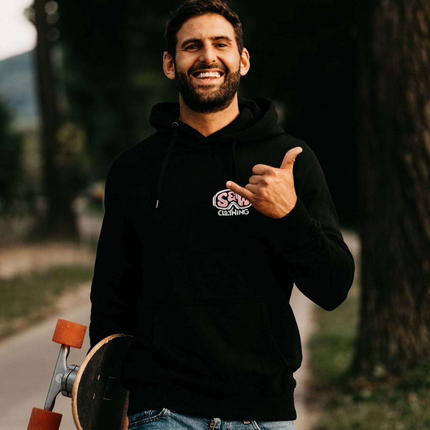 Organic "On The Slopes" Hoodie