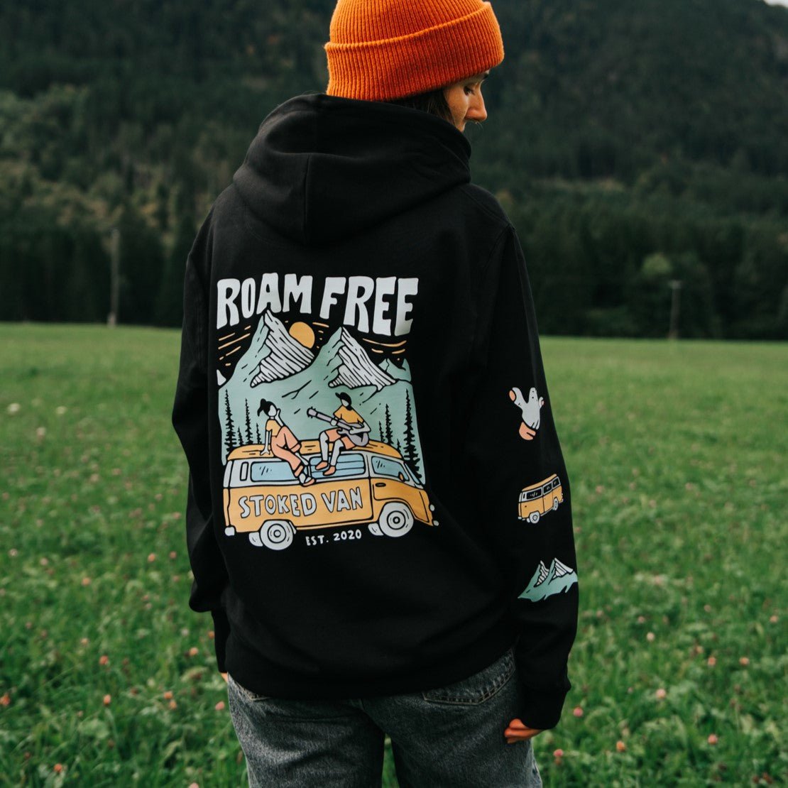 Organic "Roam Free" Hoodie