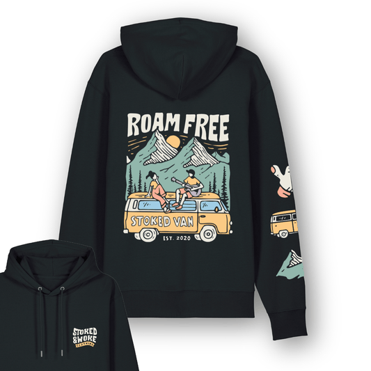 Organic "Roam Free" Hoodie