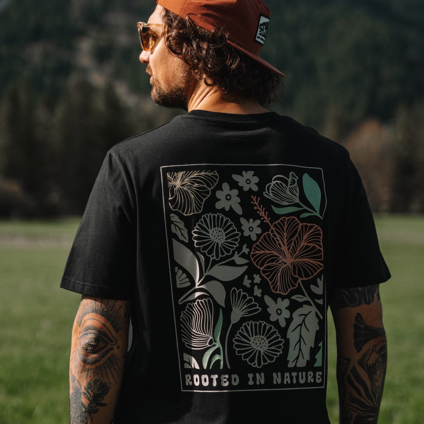 Organic "Rooted in Nature" Tee