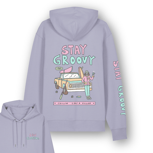 Organic "Stay Groovy" Hoodie