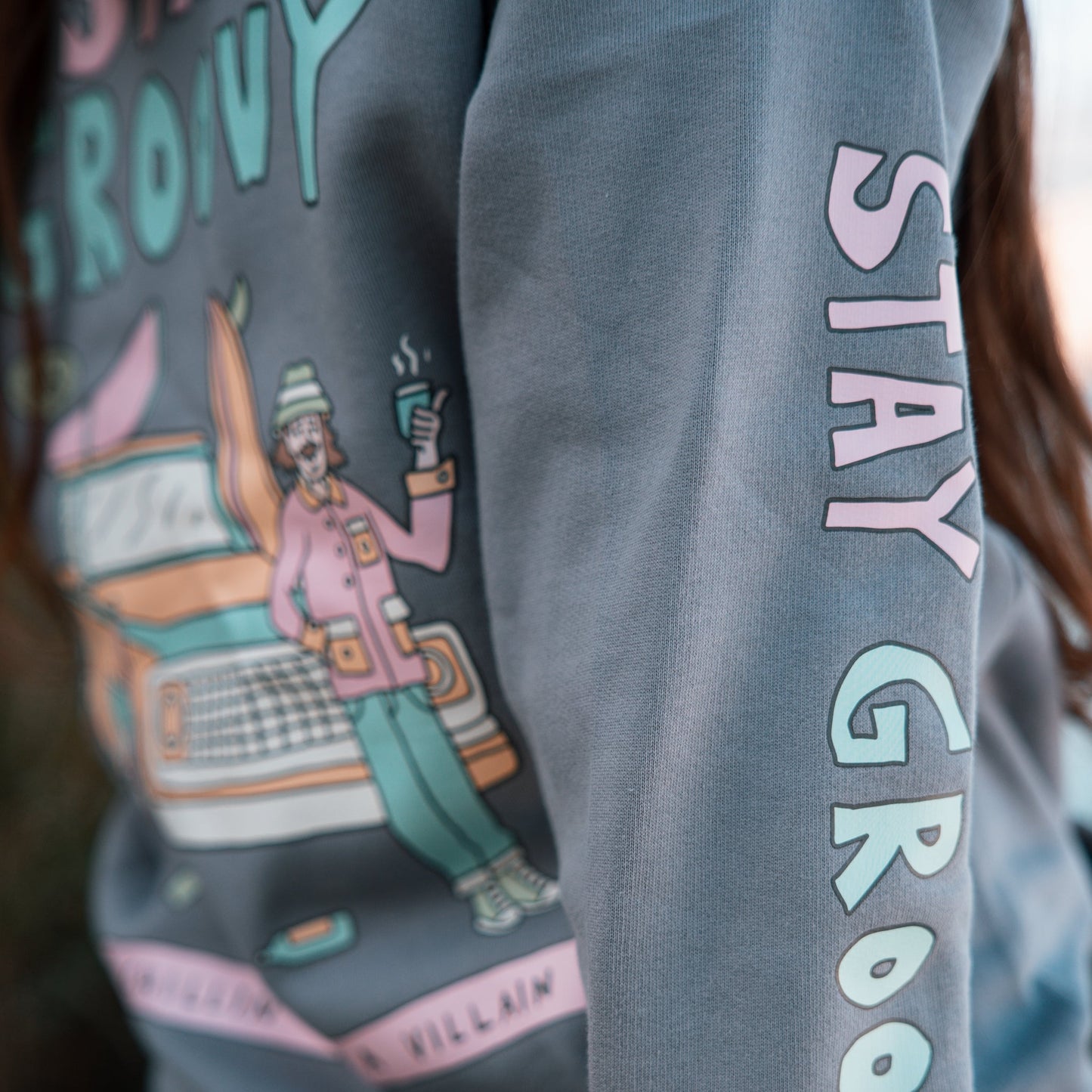 Organic "Stay Groovy" Hoodie