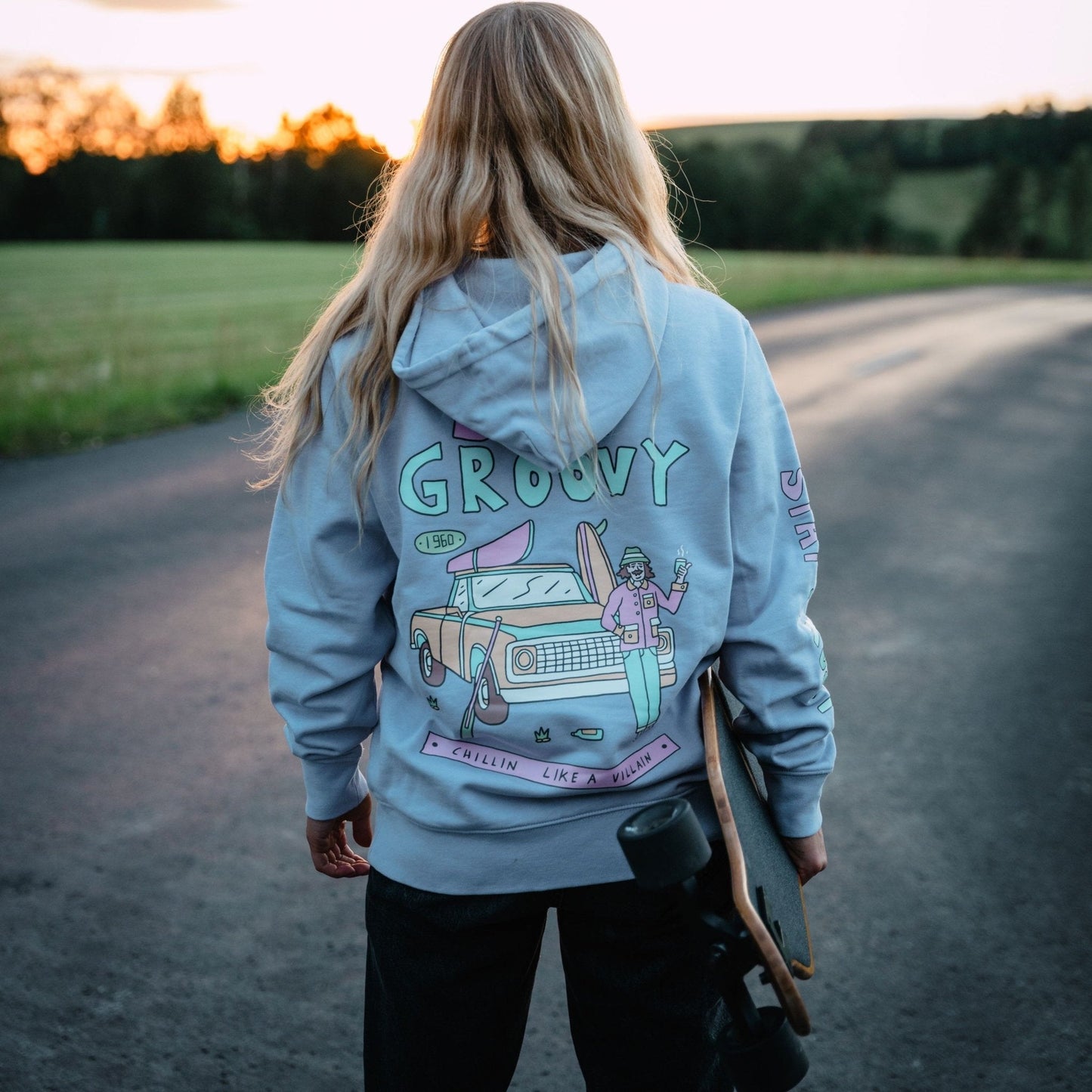 Organic "Stay Groovy" Hoodie