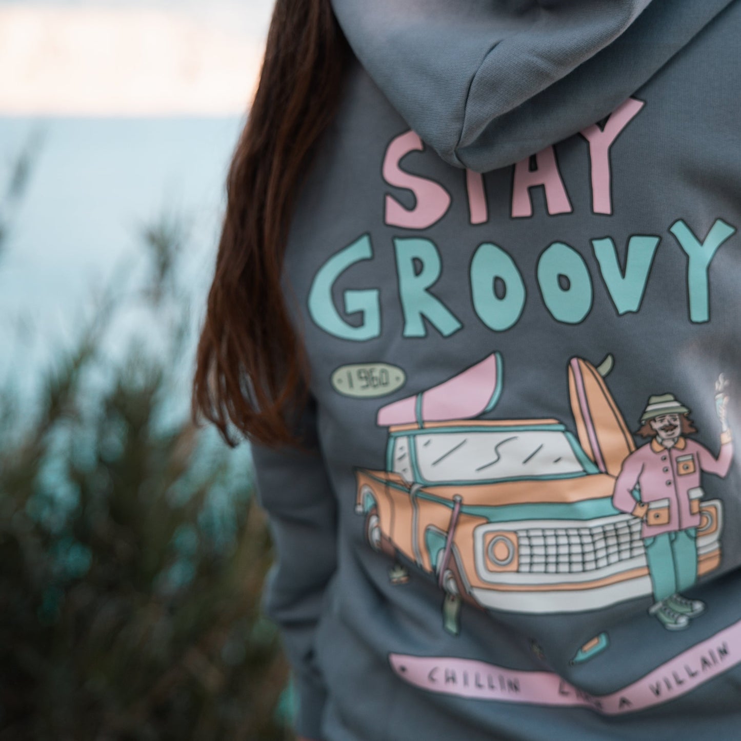 Organic "Stay Groovy" Hoodie