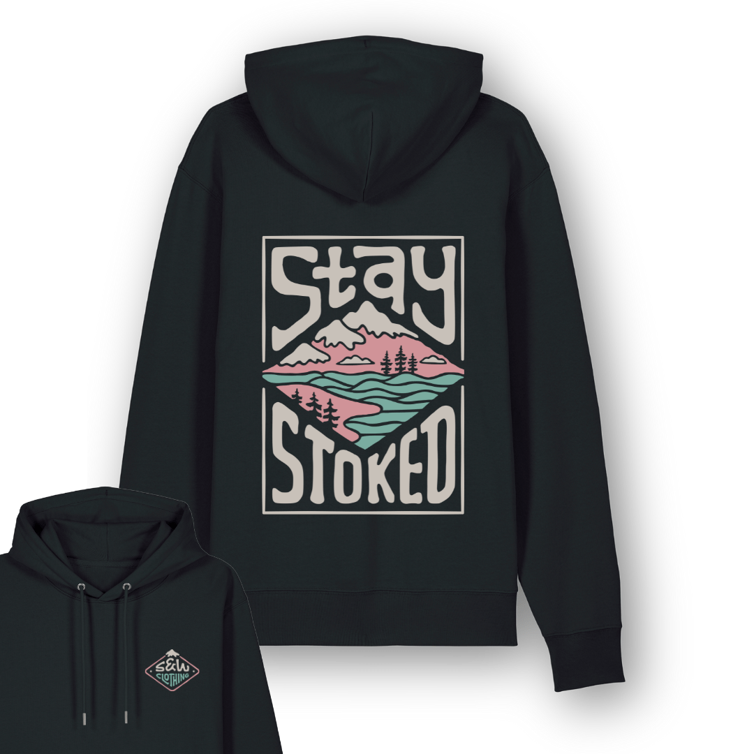 Organic "Stay Stoked Vol.02" Hoodie