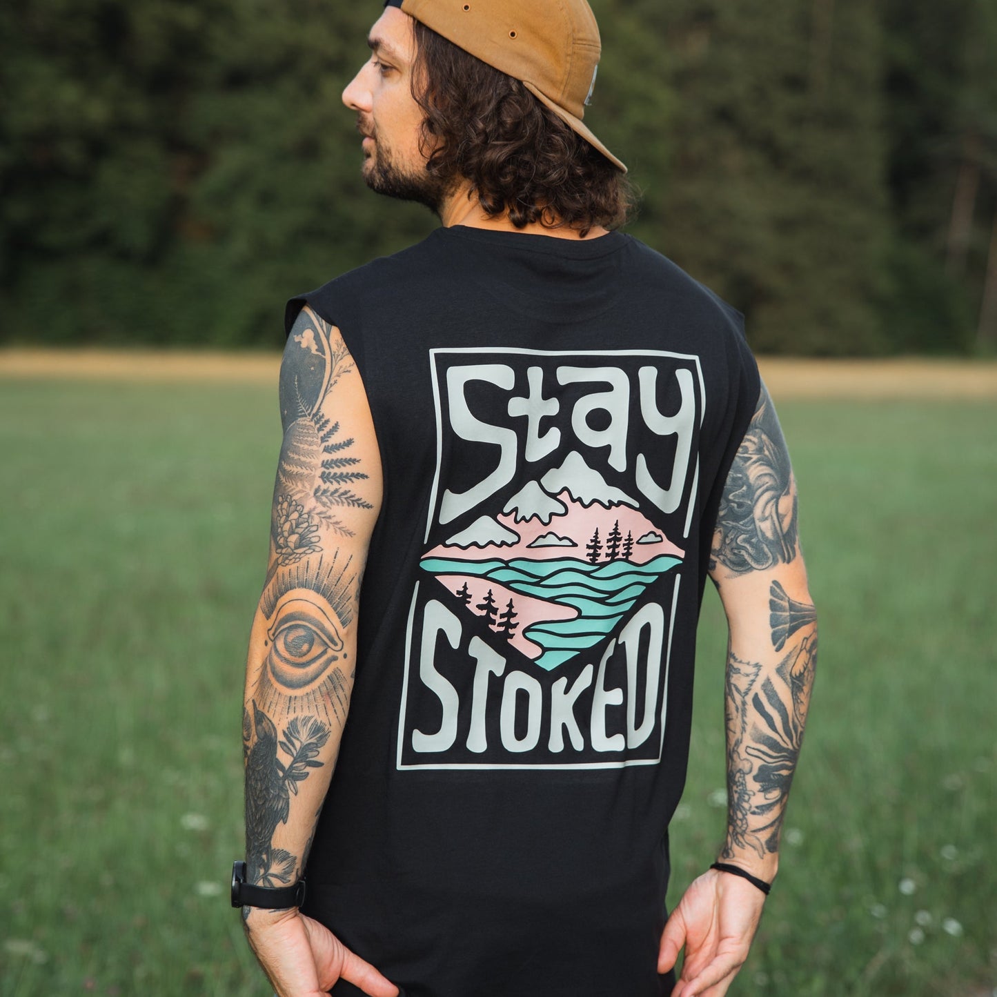 Organic "Stay Stoked Vol.02" Tank Top