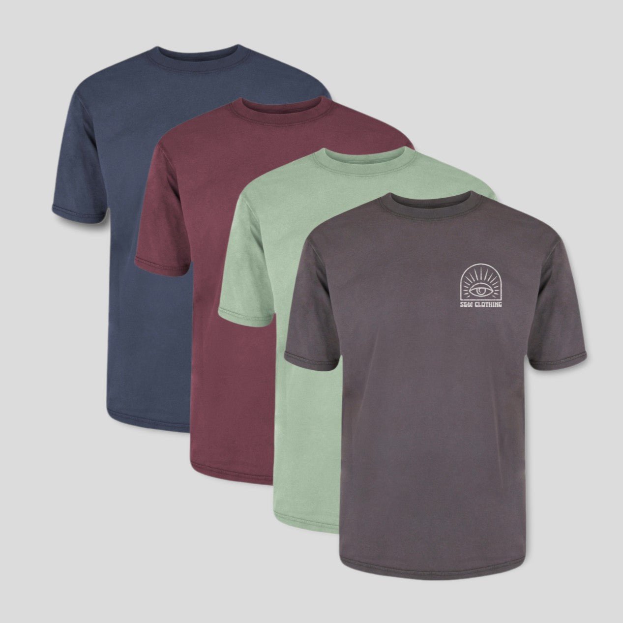 Over-sized "Stone Wash" Tee Bundle