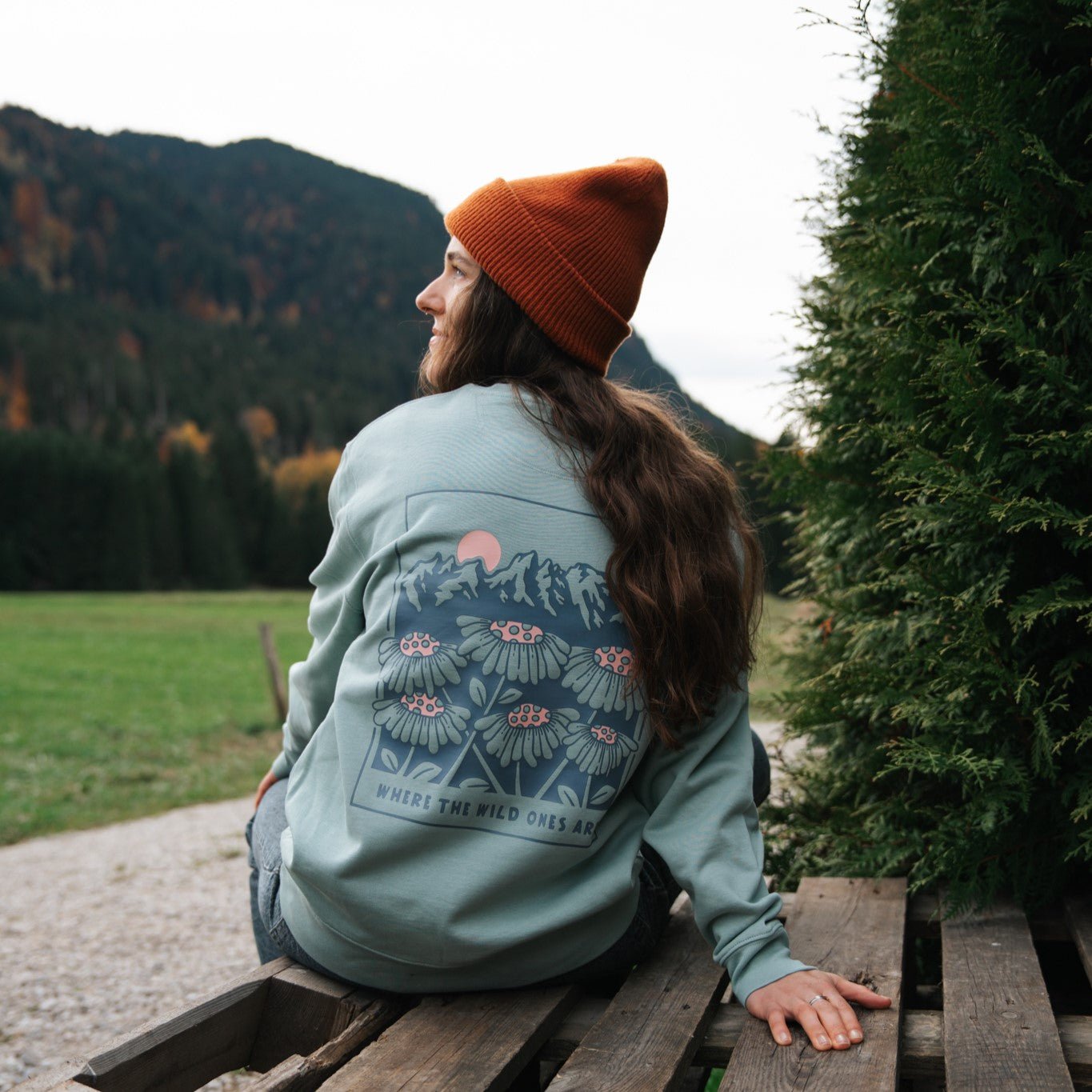 Organic "Where the Wild Ones Are" Pullover Sweatshirt