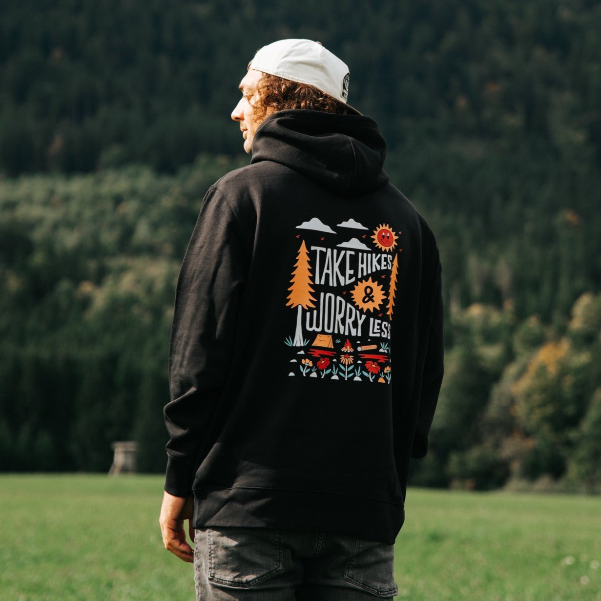 Organic "Worry Less" Hoodie