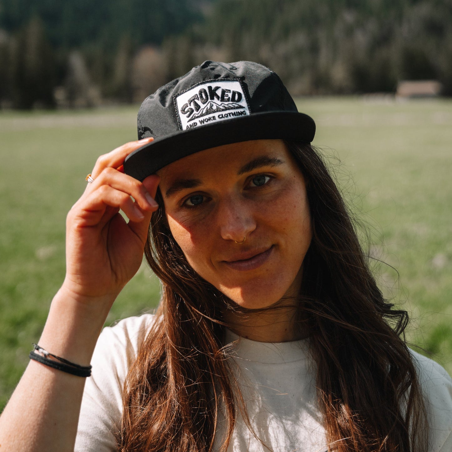 Recycled "Black" Hikers Cap